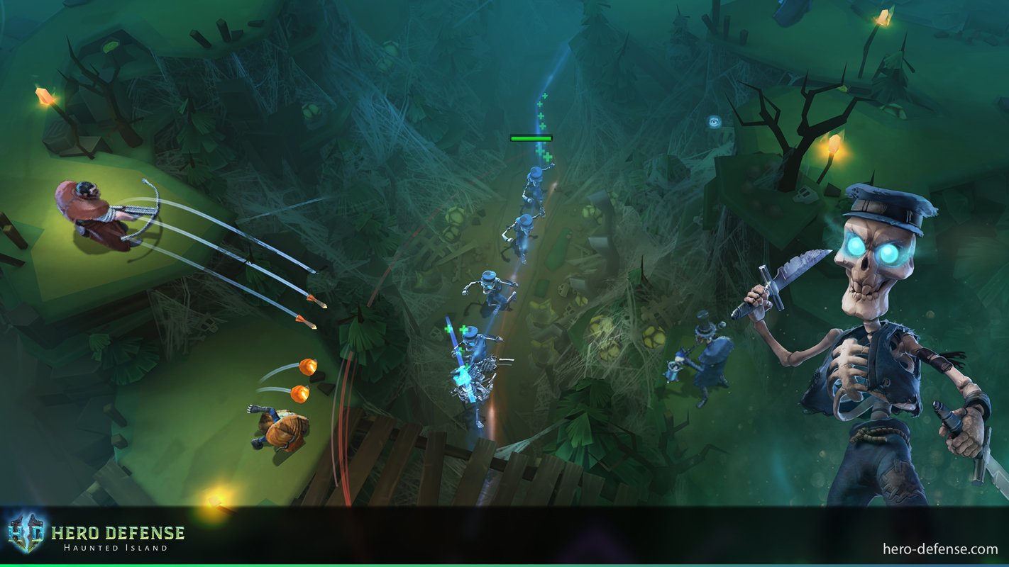 Hero Defense - Haunted Island